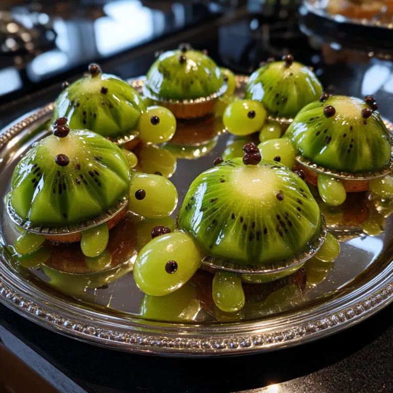 Kiwi Grape Fruit Turtles