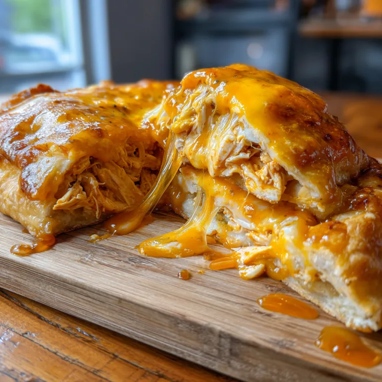 Buffalo Chicken Cheese Bake