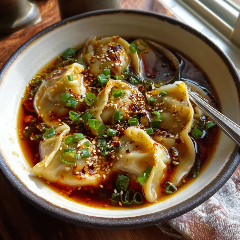 Cozy Potsticker Soup