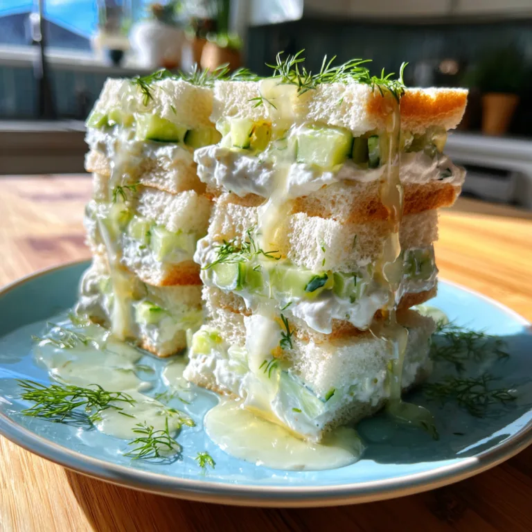 Classic Cucumber Sandwiches