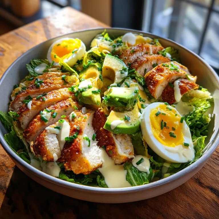 Chicken Avocado Egg Salad