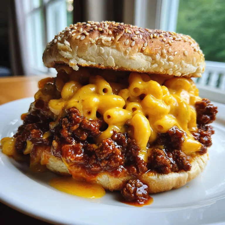 Mac & Cheese Sloppy Joes