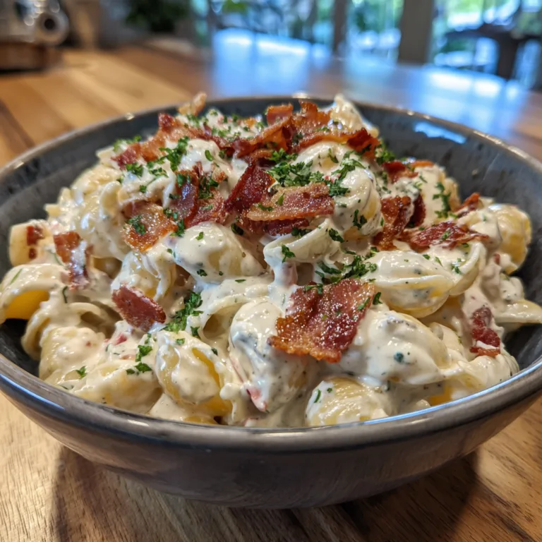 Bacon Ranch Pasta Salad