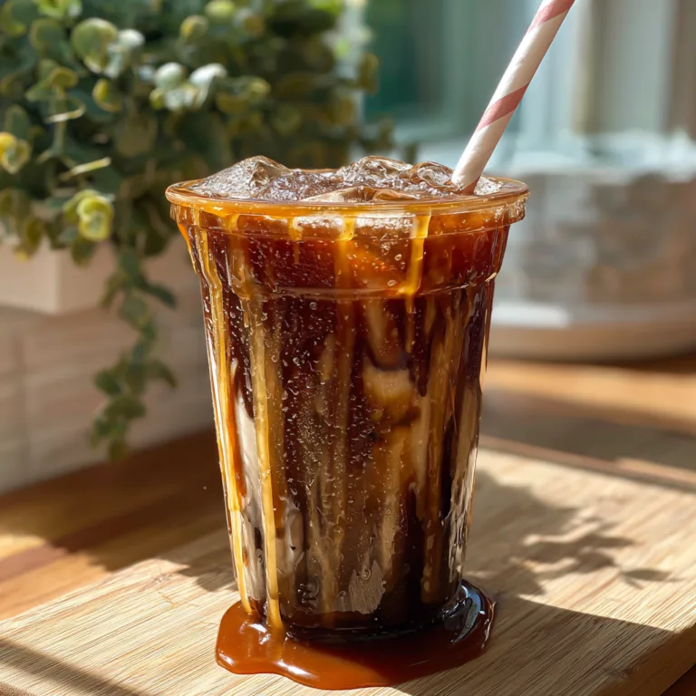 Vanilla Bean Caramel Coffee