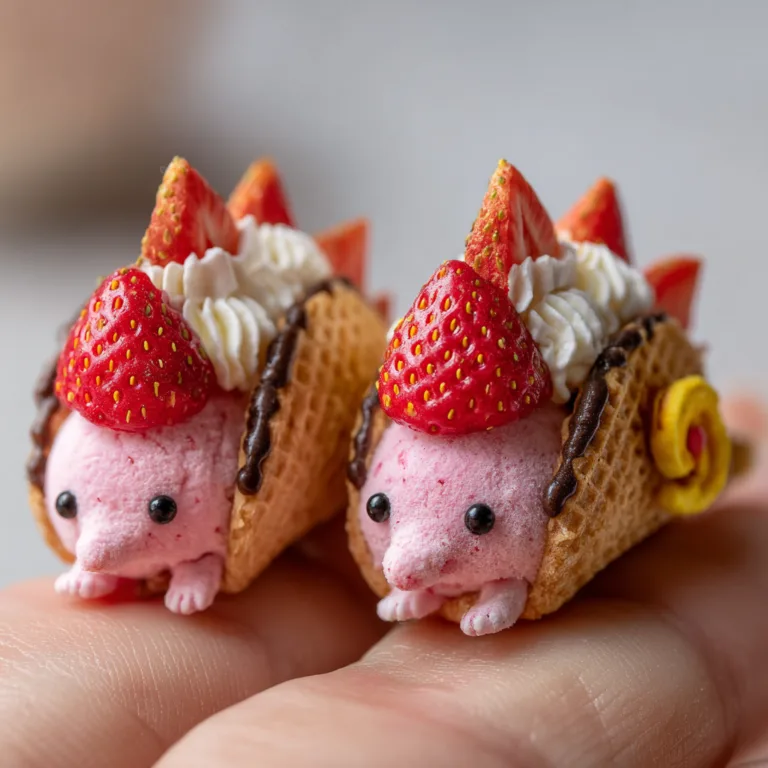 Dinosaur Ice Cream Tacos