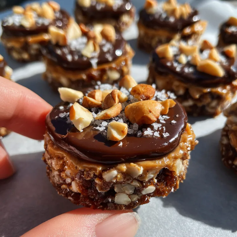 No-Bake Caramel Nut Bites