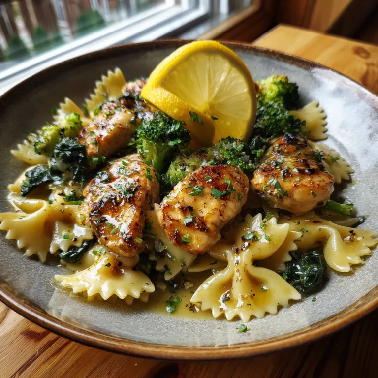 Cowboy Chicken Bowtie Pasta