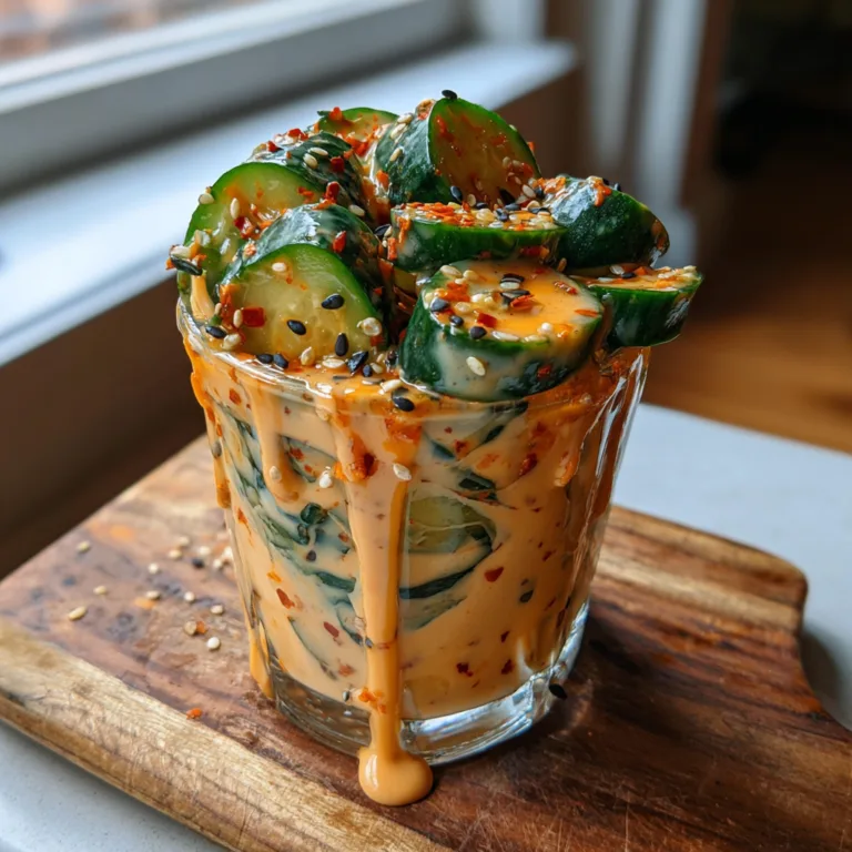 Creamy Cucumber Salad