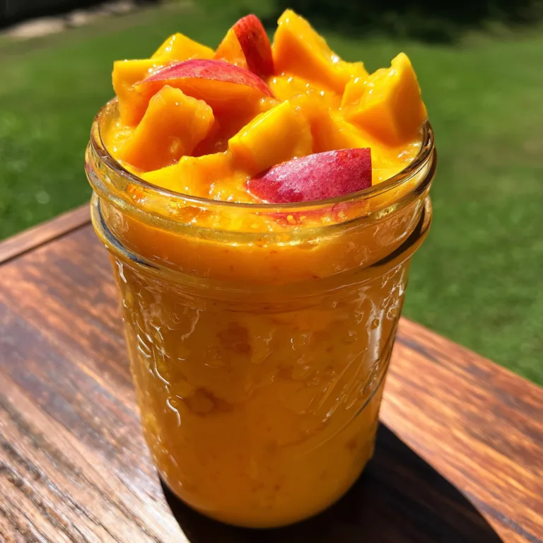 Peach Mango Smoothie