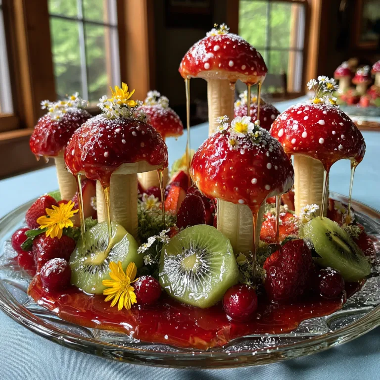 Strawberry Banana Fruit Mushrooms