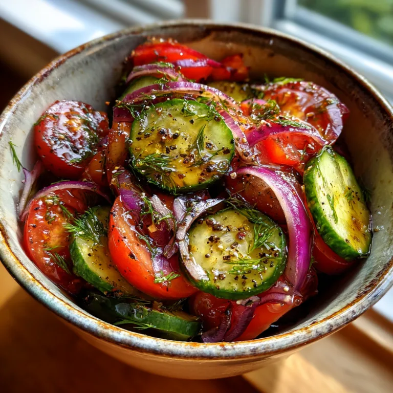 Cucumber Tomato Salad