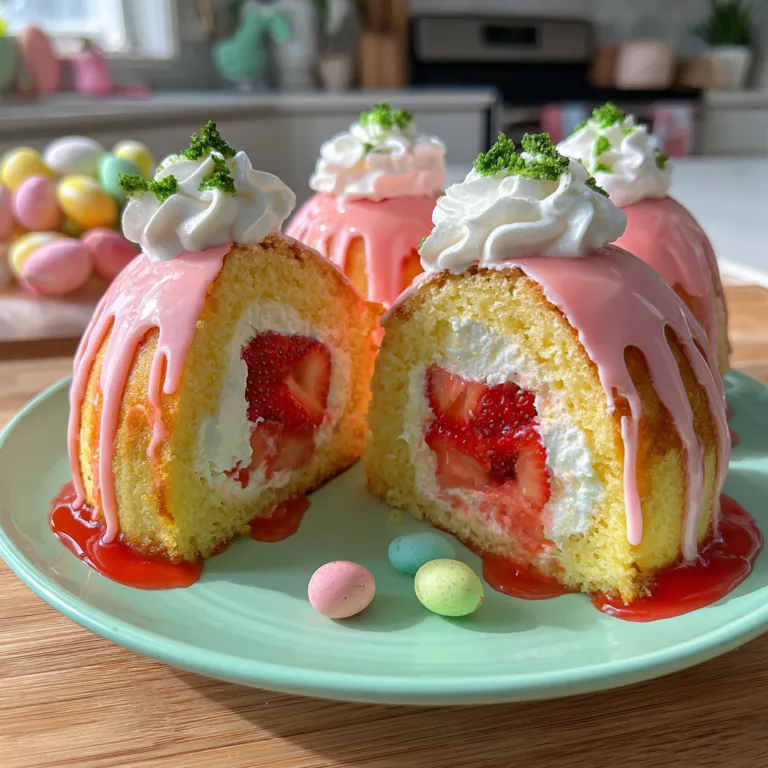 Strawberry Shortcake Egg Bombs