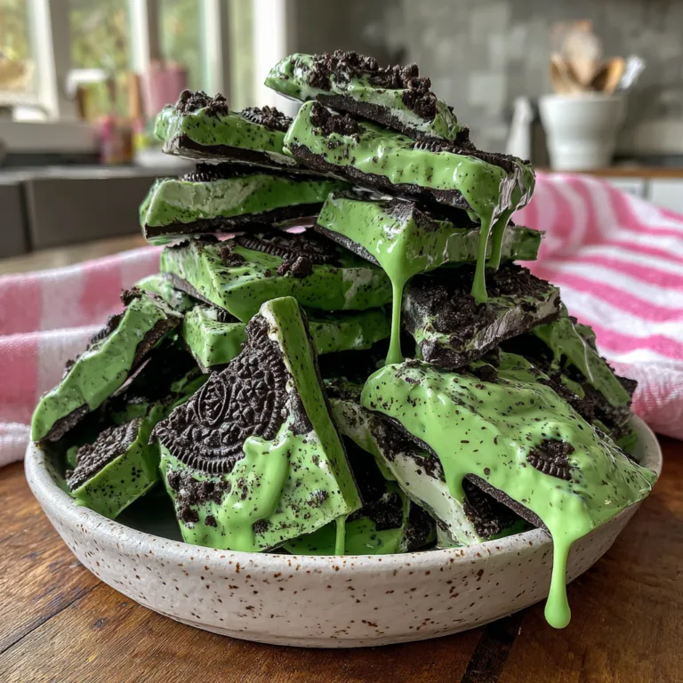 Mint Oreo Bark
