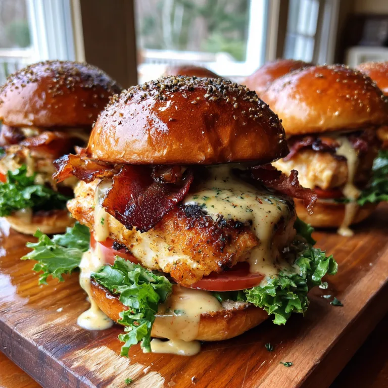 BLT Chicken Sliders
