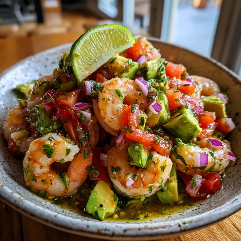 Zesty Lime Shrimp Salad