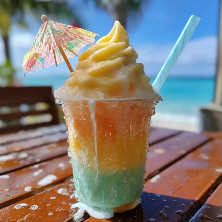 Rainbow Island Float