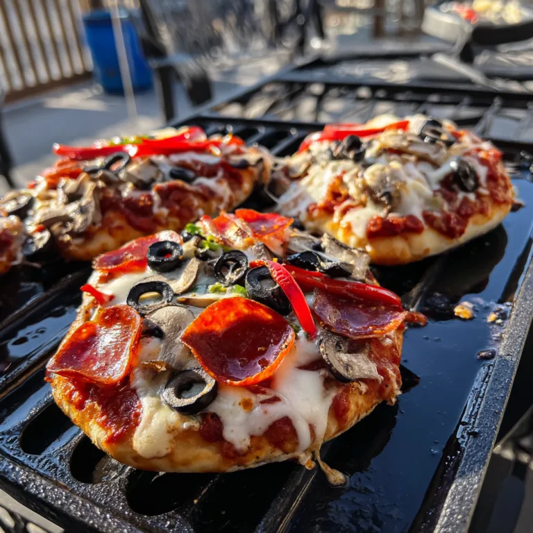 Blackstone Griddle Pizza