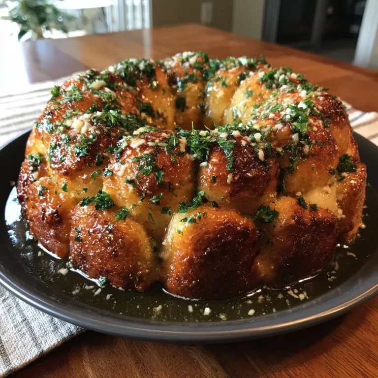 Garlic Parmesan Monkey Bread