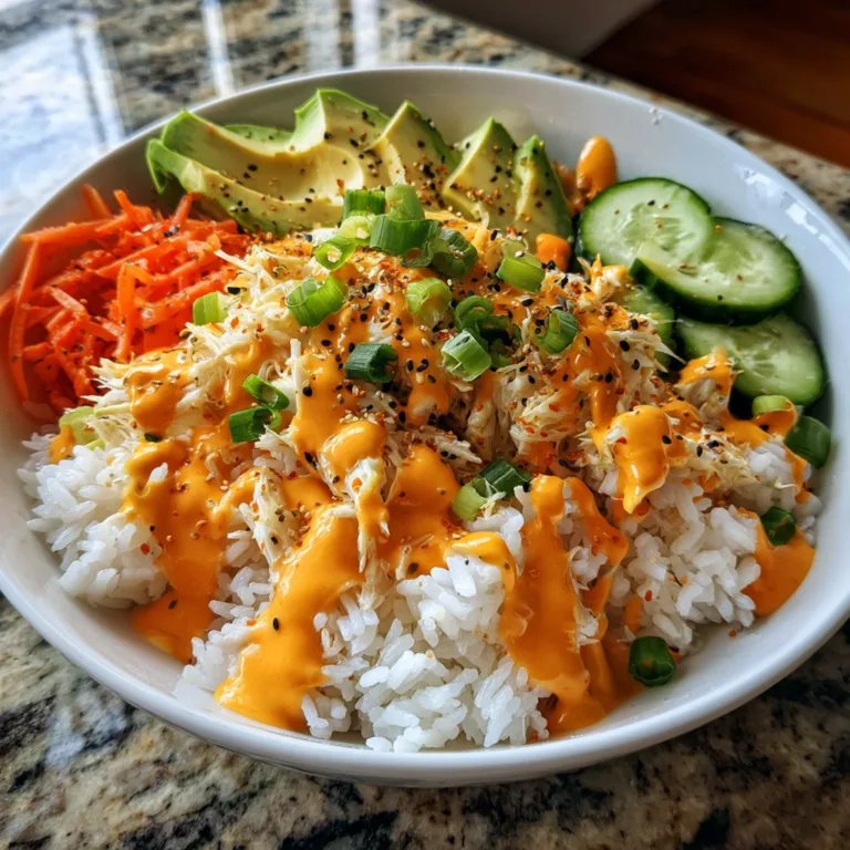 California Crab Bowl Recipe