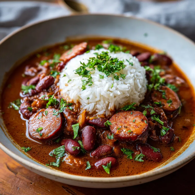 Louisiana Red Beans & Rice