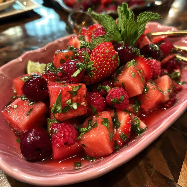 Watermelon Fruit Salad