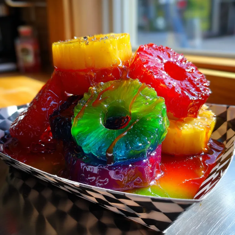 Kool-Aid Soaked Pineapples