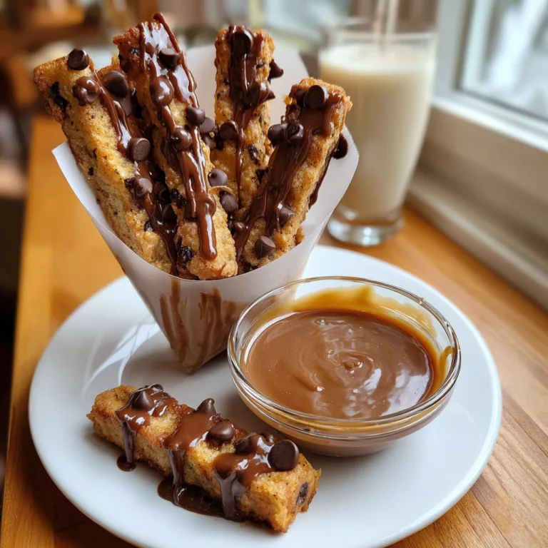 Chocolate Chip Cookie Fries