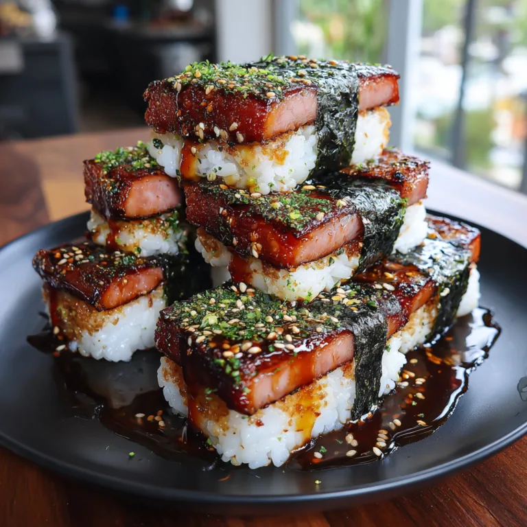 Hawaiian Spam Musubi Recipe