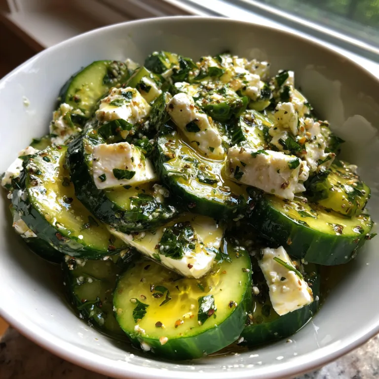 Cucumber Feta Salad
