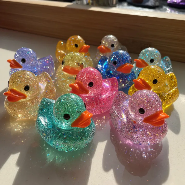Sparkly Rock Candy Ducks